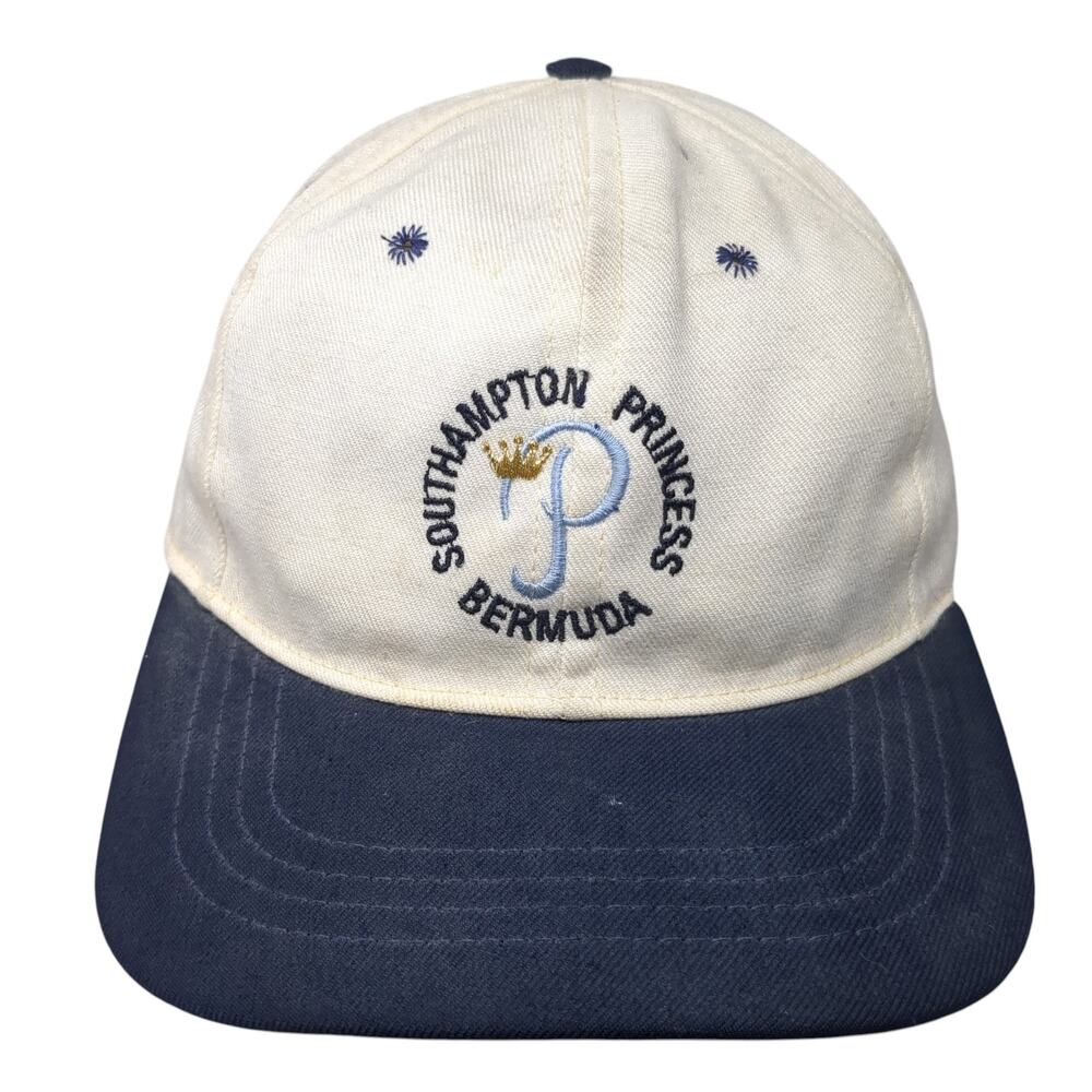 Southampton Princess Bermuda Slideback Baseball Cap Multi OS Duckster Vintage US